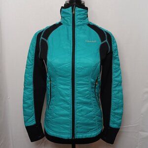 Women's Avalanche Blue Zip Up Jacket w/ Zip Up Pockets and Thumb Holes Size Med